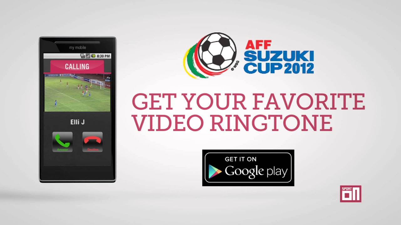 Thailand's Suree Sukha Video Ringtone: AFF Suzuki Cup