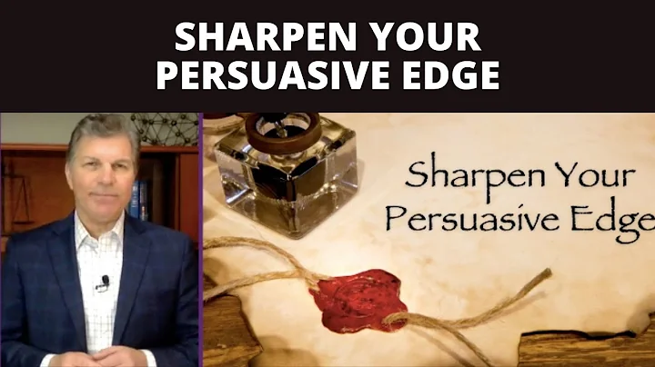 Learn STORYTELLING to Sharpen Your PERSUASIVE Edge
