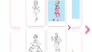 New game & new video | princess coloring book | missQUEEN♡♡ screenshot 4