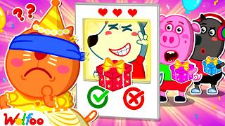 What Is Inside Kats Secret Birthday Present? Wolfoo Cartoon
