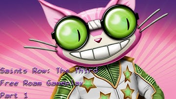 Saints Row: The Third Free Roam Gameplay Part 1