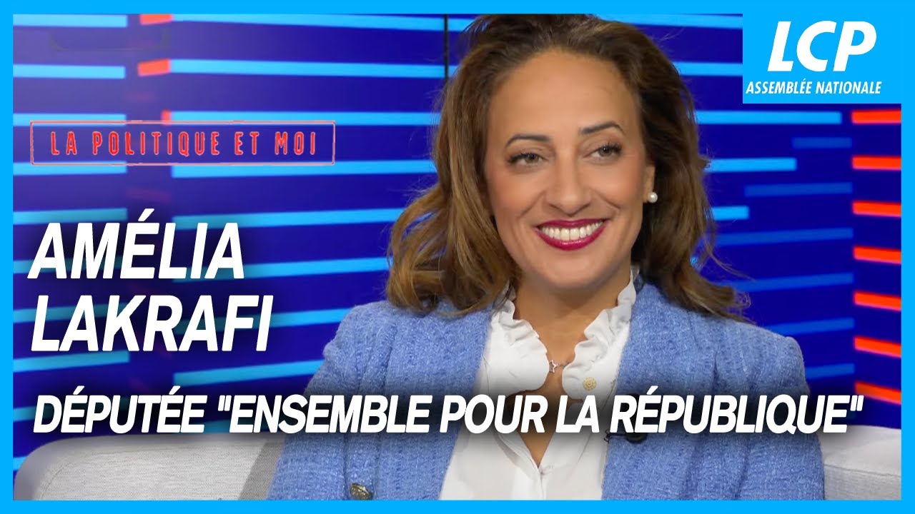 Amélia Lakrafi, députée 