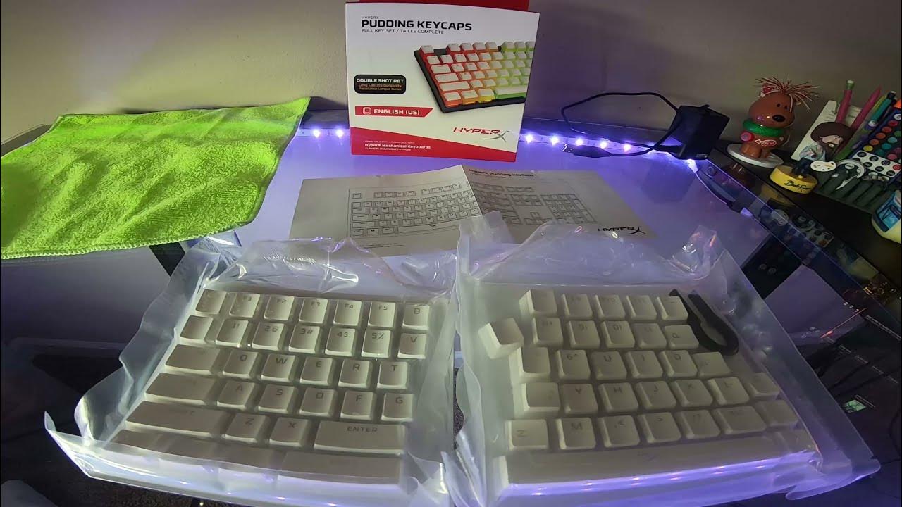 HyperX Pudding Keycaps Unboxing & Review YouTube