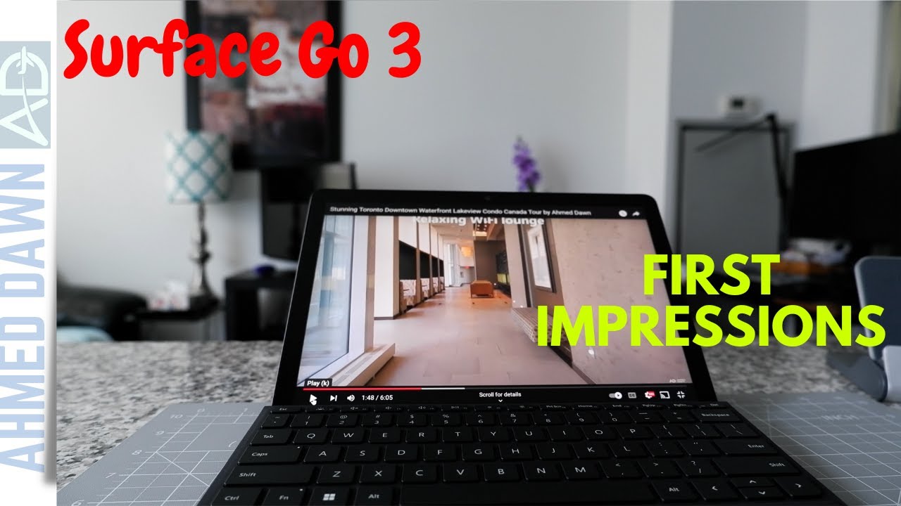 Surface Go 3 First Impressions & Highlights Best Travel Tablet