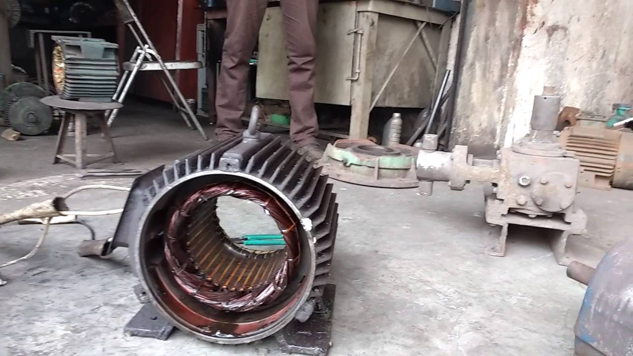 Rotating magnetic field in 3phase induction motor