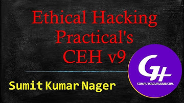 CEH v9 lab |  Ethical Hacking Practical 1 Footprinting and Reconnaissance | Computer Guru Hub