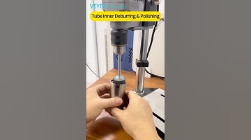 How about the deburring effect? #veyerbrush #deburringtools #cncmachine #metalworking #drillingtools