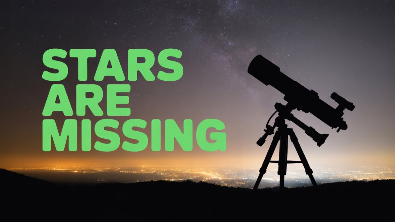 3 Reasons You Can't See Stars at Night Anymore 