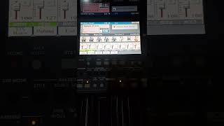 style keyboard korg pa 600, bunga pengantin