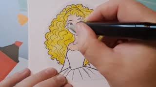 MAGICAL PRINCESS COLORING Beautiful Princess Coloring Pages for Kids