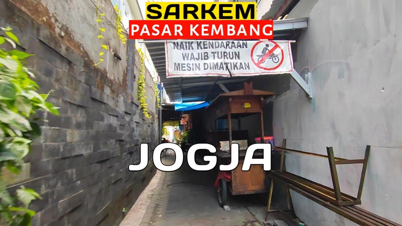 𝗝𝗢𝗚𝗝𝗔 ❗Lok4lisasi Pasar kembang (sarkem) saat siang hari.