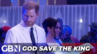 Prince Harry stands for God Save the King amid ongoing feud with Charles in awkward moment by GBNews 16,357 views 23 hours ago 51 seconds