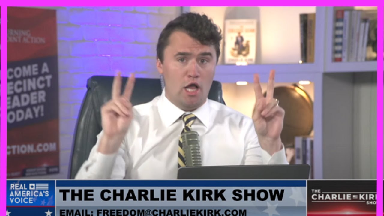 Charlie Kirk Goes MASK OFF On Larry David!