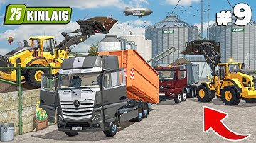 Feeding Cows w/ Silage | Manual Filling by Wheel Loader | KINLAIG FARM | Farming Simulator 25