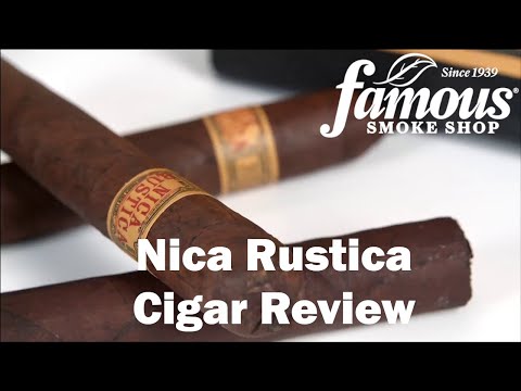 Nica Rustica Cigars by Drew Estate Review - Famous Smoke Shop