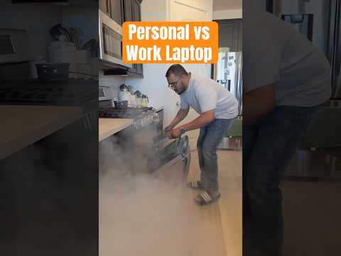Personal Laptop vs Work Laptop by Rizvi