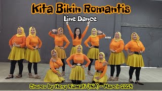 Kita Bikin Romantis Line Dance - Choreo heny riawati - by Melody Line Dance Gombong