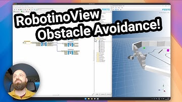 Festo Robotino View & Robotino Sim - Obstacle Avoidance