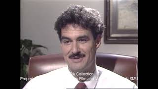 Feud Between Judge John Street And Tarrant County Court Clerk Tom Hughes - September 1987