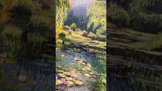 Building up my impressionist style painting, one later at a time. #monet #beyondmonet