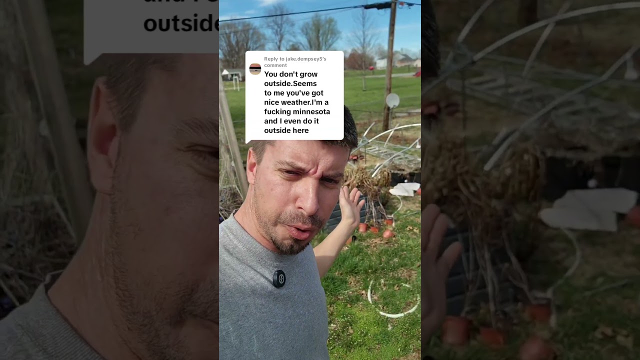 why I don't grow outside. 