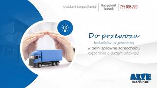 Transport międzynarodowy transport krajowy ciężarówki Lubliniec Alte Transport Sp. z o.o.