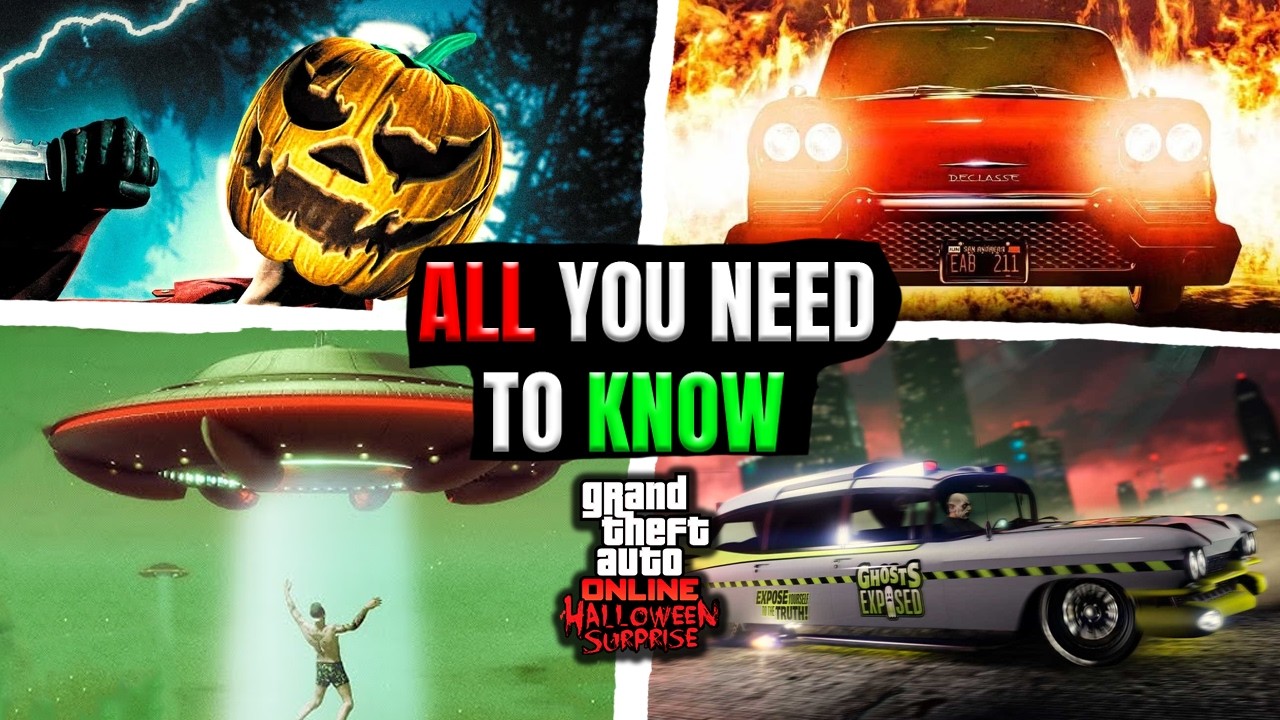 Full GTA Online Halloween Event Guide 2025 How To Unlock ALL Rewards 