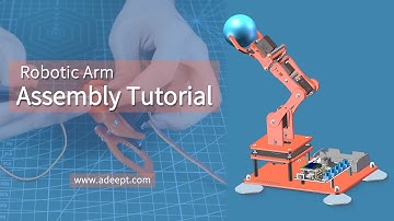 Adeept 5-DOF Robotic Arm Assembly Tutorial | Step-by-Step Guide | ADA031 Tutorial