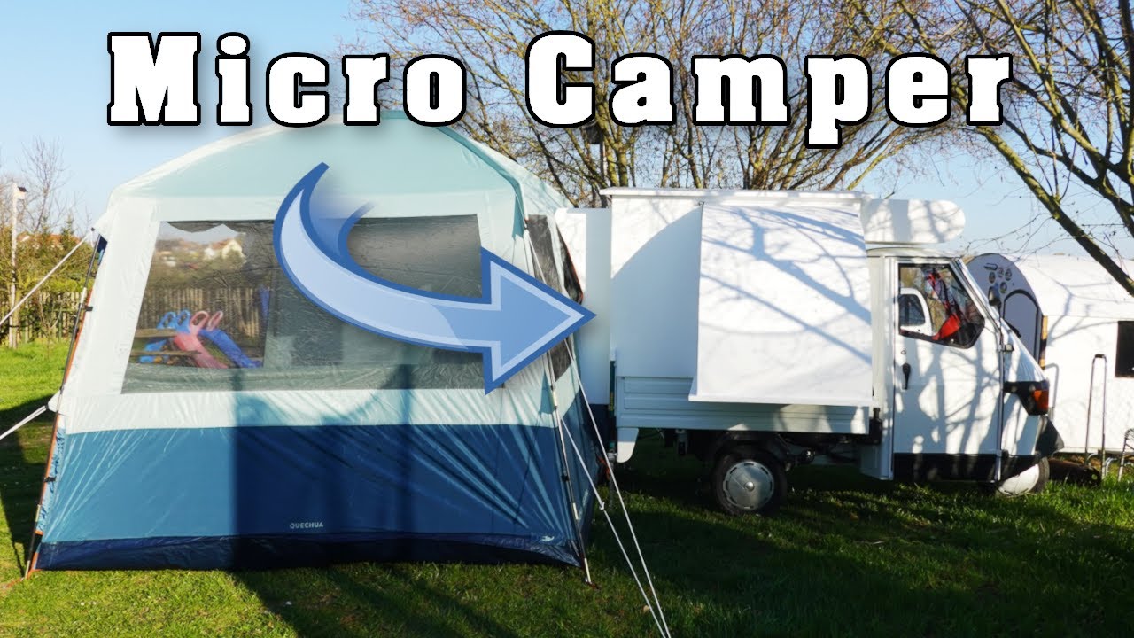 Die erste Nacht im APE Micro Camper