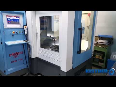 RÖDERS | RFM 760/2 - High speed milling machine - KISTNER GmbH & Co. KG