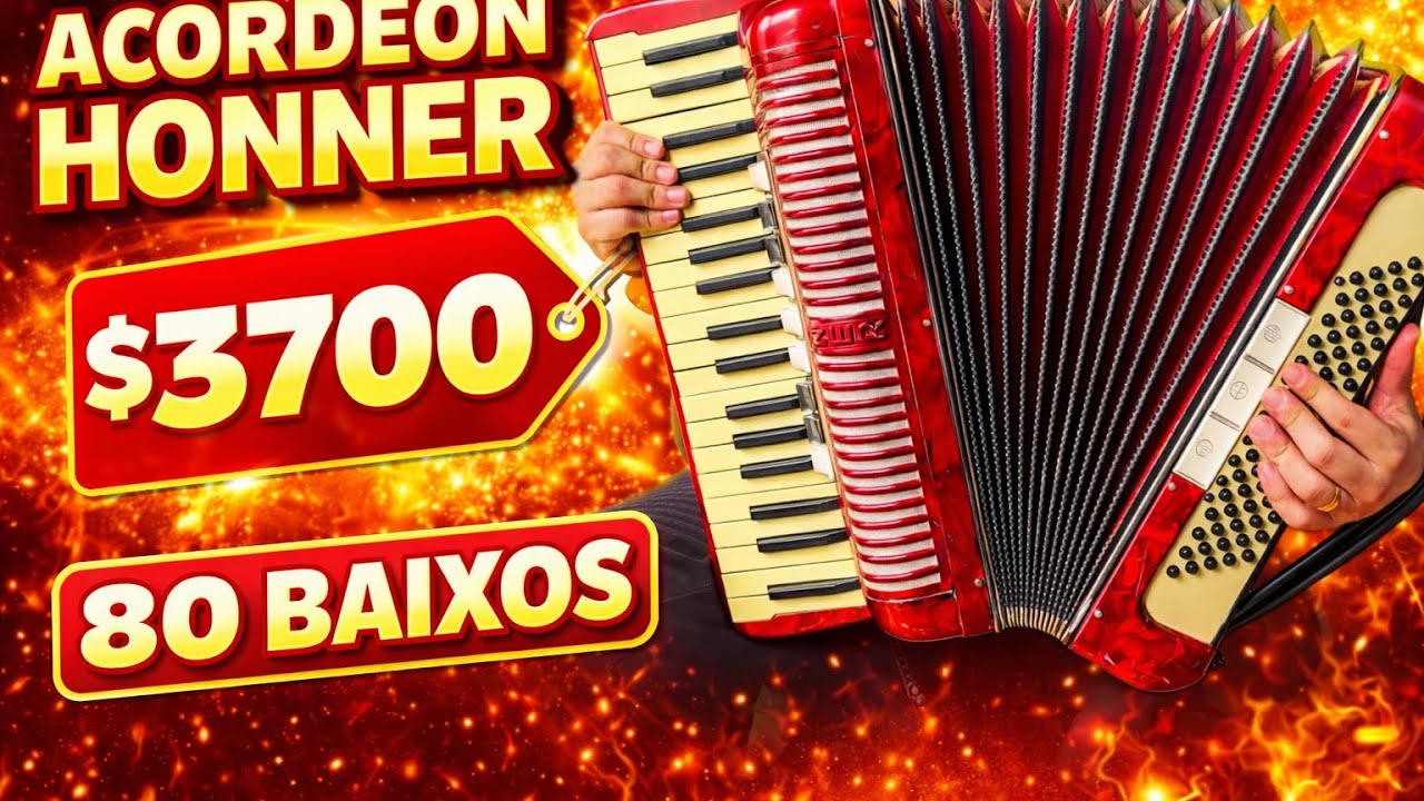 🔥 HONNER 80 Baixos Alemão Anos 60 por $3.700 😱 Preço de Oportunidade!