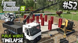 📐 Concreting the Main Structure 🚧 Renault K480 & C480 Mixer 👷 FS25