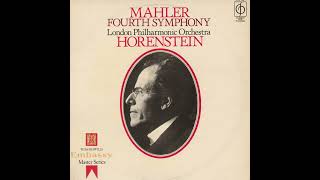 Mahler: Symphony No. 4 (LPO / Horenstein / Margaret Price - 1971 LP)