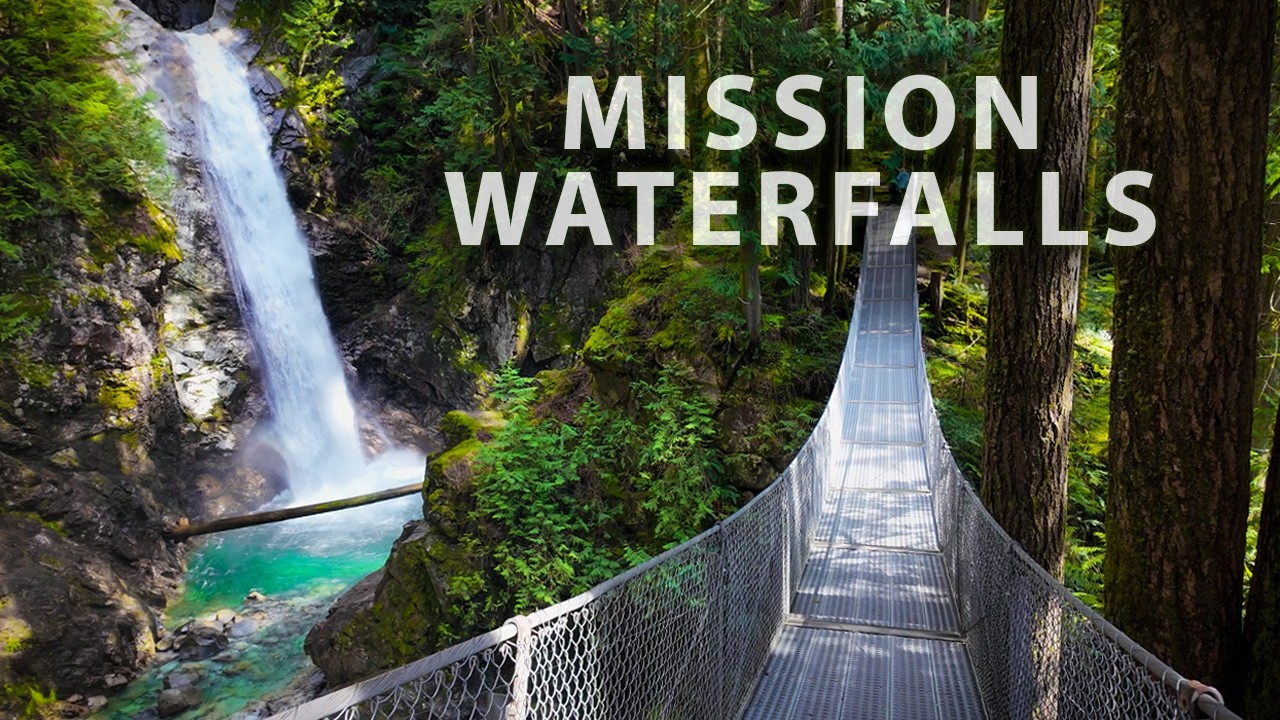 Relaxing Hike to 4 Spectacular Waterfalls in Mission, BC - Lush Forest Walk