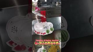 Hangtag stringing machine