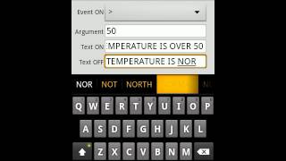TeslaModbusSCADA value event settings