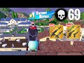 69 Elimination Solo vs Squads Wins (Fortnite Chapter 5 Gameplay Ps4 Controller)