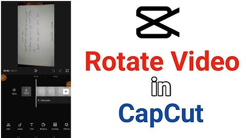 How To Rotate A Video in Capcut. Capcut Video Editing Tutorial 2025.