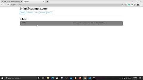 CS50 web programming with python and javascript project 3 mail