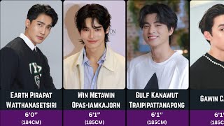 Tallest Thai BL Actors (6 Feet and above)