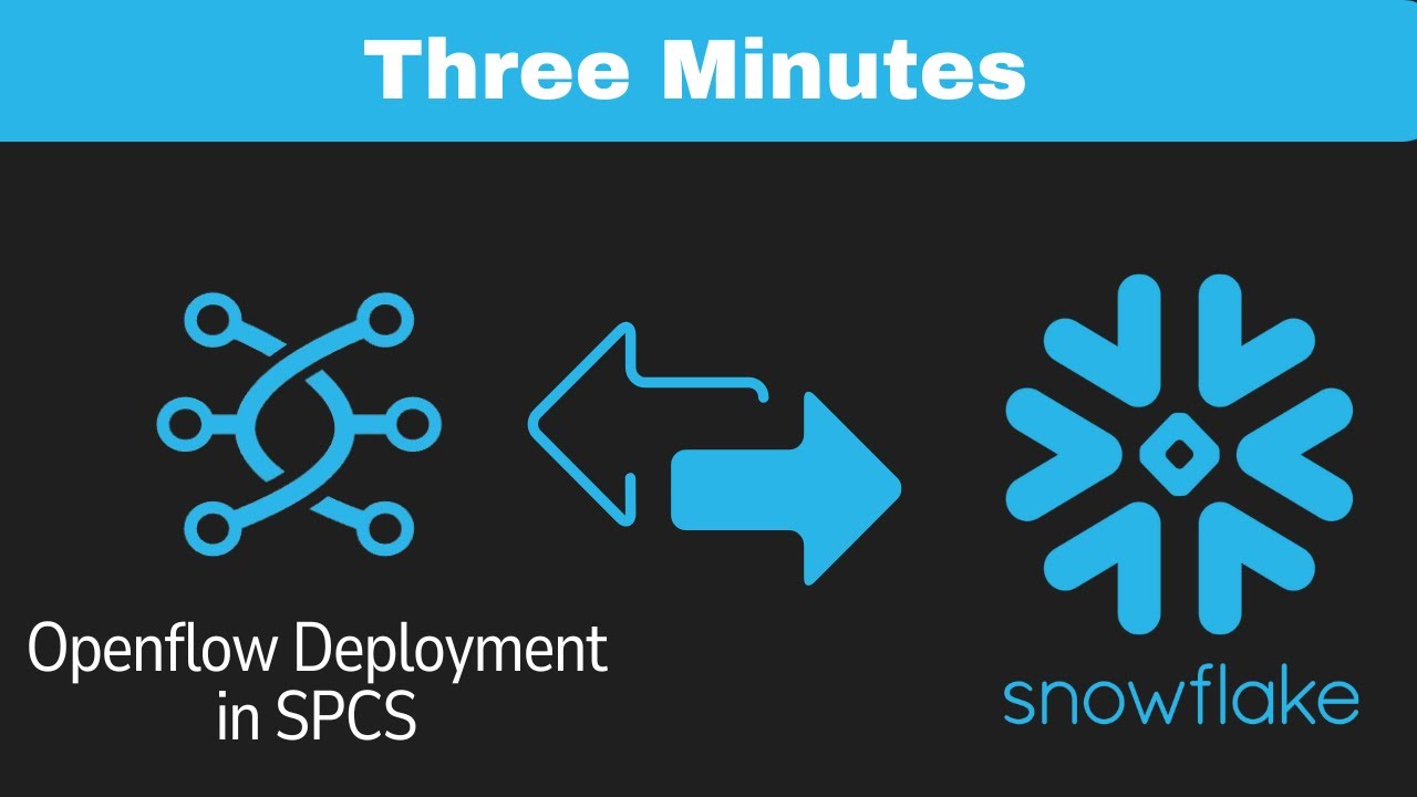 Snowflake - Openflow Deployment in Snowflake Container Services - YouTube