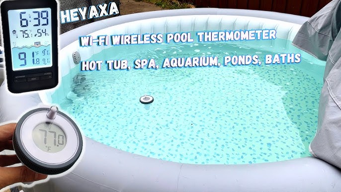  CURCONSA Pool Thermometer Floating Easy Read, Wireless