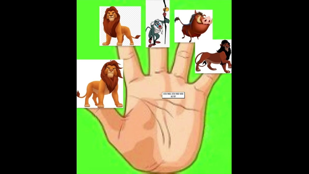 The Lion King Finger Family 