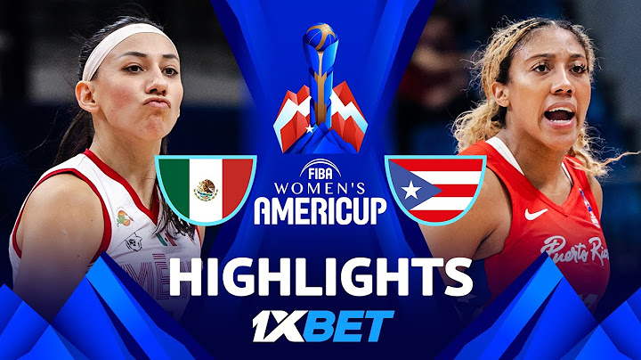 Puerto Rico 🇵🇷 pick up second victory of #AmeriCupW in wire-to-wire victory over Mexico 🇲🇽