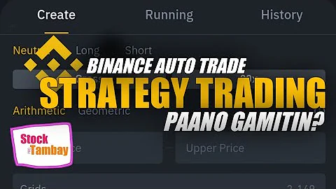 BINANCE STRATEGY TRADING | AUTO TRADE | GRID TRADING | PAANO GAMITIN?
