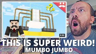 THIS IS CRAZY! Mumbo Jumbo Bendy Minecraft pistons are weird (REACTION!)