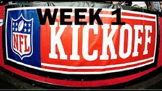 NFL Week #1 Picks 2013 - 2014