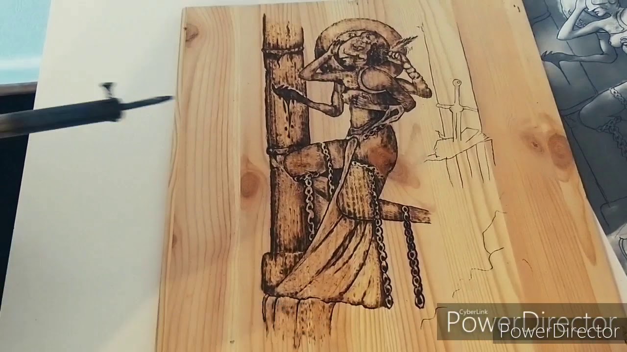 wood burning YouTube
