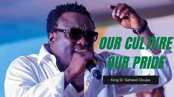 King Dr Saheed Osupa on stage . #saheedosupa #fuji #fujimusic #liveshows #osupa #kingofmusic