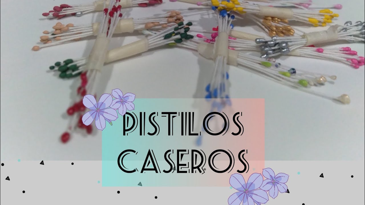 DIY/ Cómo hacer estambres/ pistilos caseros